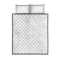 Tonga White Sunday Quilt Bed Set Fakame Tongan Ngatu Turtle LT14 - Polynesian Pride