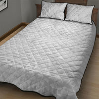 Tonga White Sunday Quilt Bed Set Fakame Tongan Ngatu Turtle LT14 - Polynesian Pride