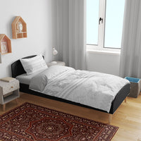 Samoa White Sunday Bedding Set Lotu Tamaiti Samoan Siapo Teuila Flowers LT14 - Polynesian Pride