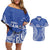 Custom Manu Samoa Rugby 2024 Couples Matching Off Shoulder Short Dress and Hawaiian Shirt Go Champions Samoan Tattoo