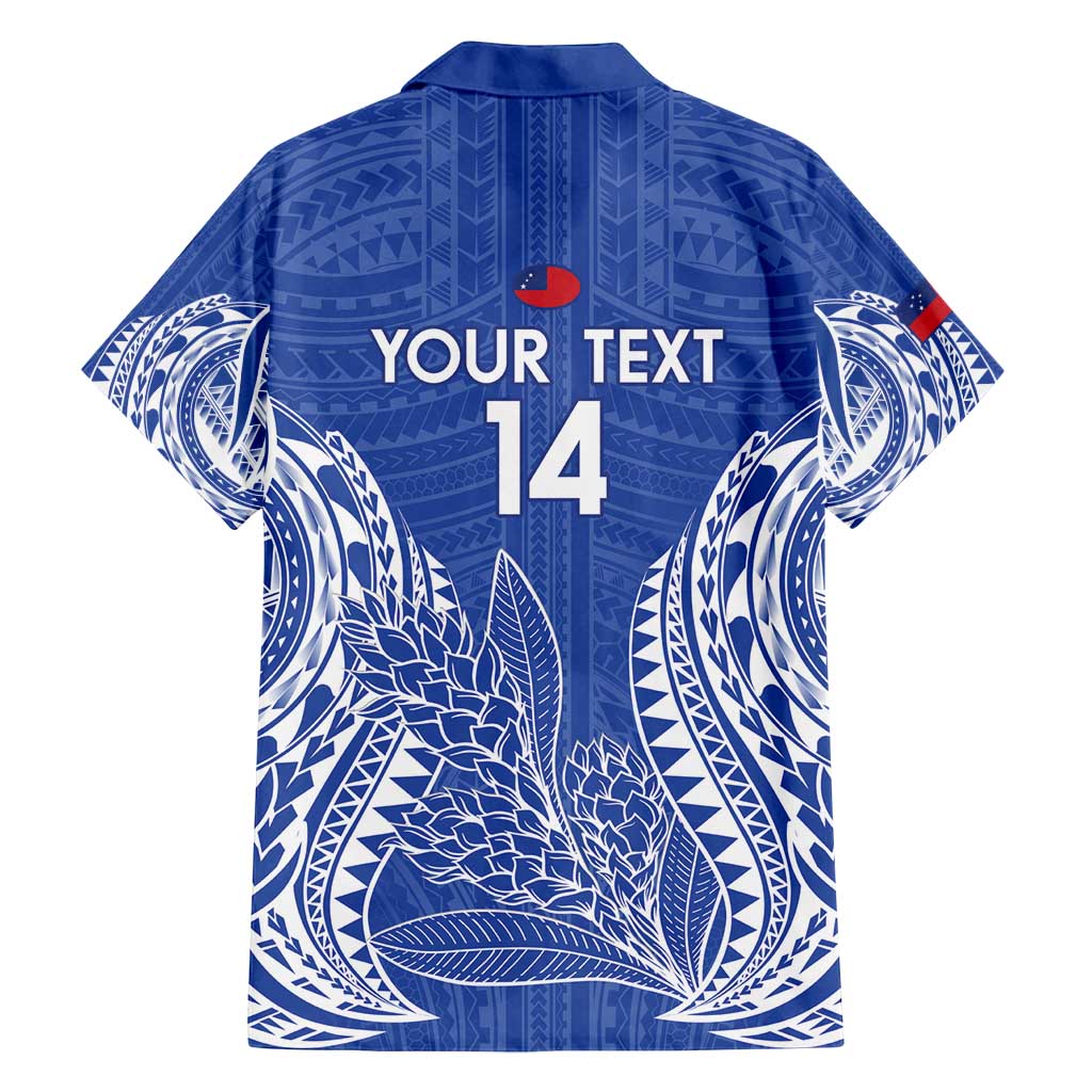Custom Manu Samoa Rugby 2024 Family Matching Puletasi and Hawaiian Shirt Go Champions Samoan Tattoo