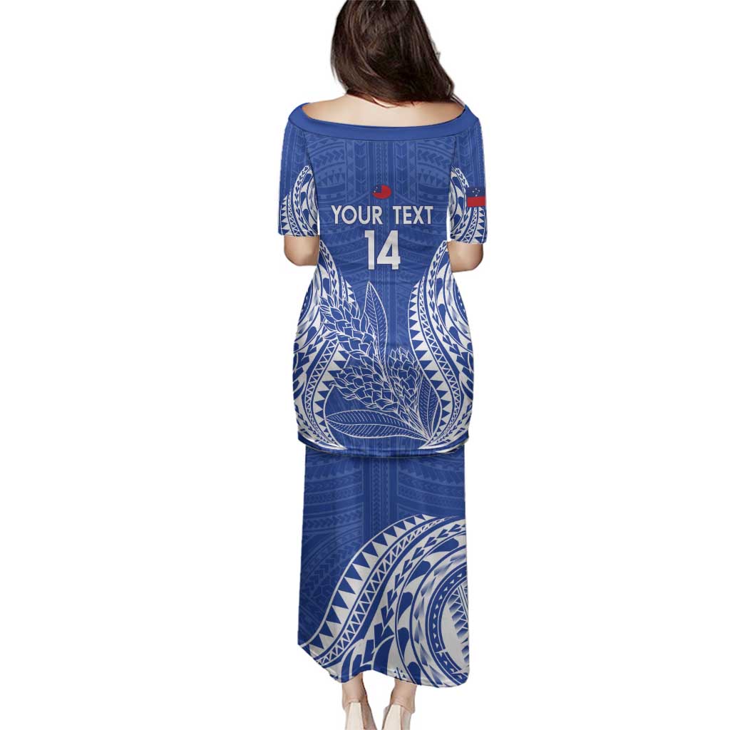 Custom Manu Samoa Rugby 2024 Family Matching Puletasi and Hawaiian Shirt Go Champions Samoan Tattoo