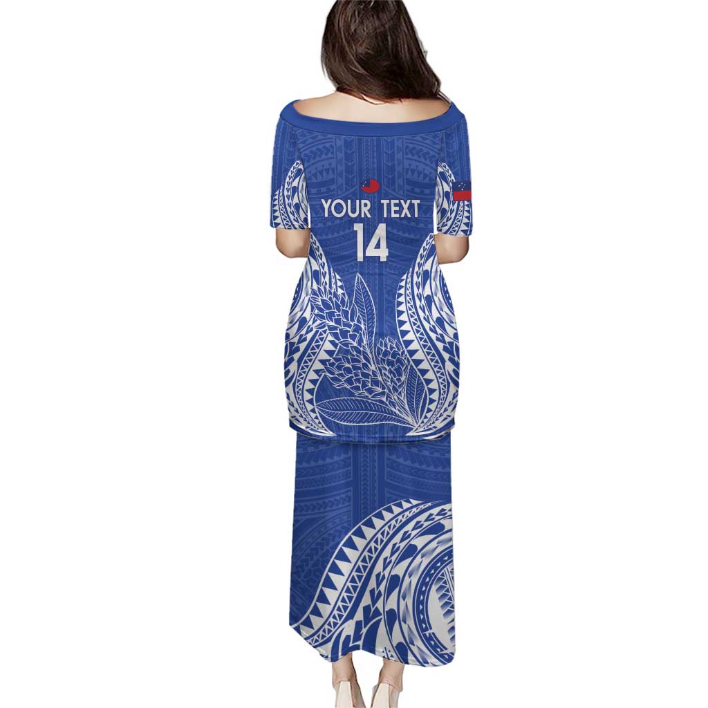 Custom Manu Samoa Rugby 2024 Puletasi Go Champions Samoan Tattoo LT14 - Polynesian Pride