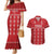 Custom Tonga Rugby 2024 Couples Matching Mermaid Dress and Hawaiian Shirt Go Champions Ikale Tahi Ngatu Pattern