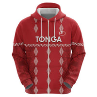 Custom Tonga Rugby 2024 Hoodie Go Champions Ikale Tahi Ngatu Pattern LT14 - Polynesian Pride