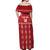 Custom Tonga Rugby 2024 Off Shoulder Maxi Dress Go Champions Ikale Tahi Ngatu Pattern