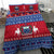 Personalised Samoa Christmas Bedding Set Samoan Coat Of Arms Manuia Le Kirisimas LT14 - Polynesian Pride