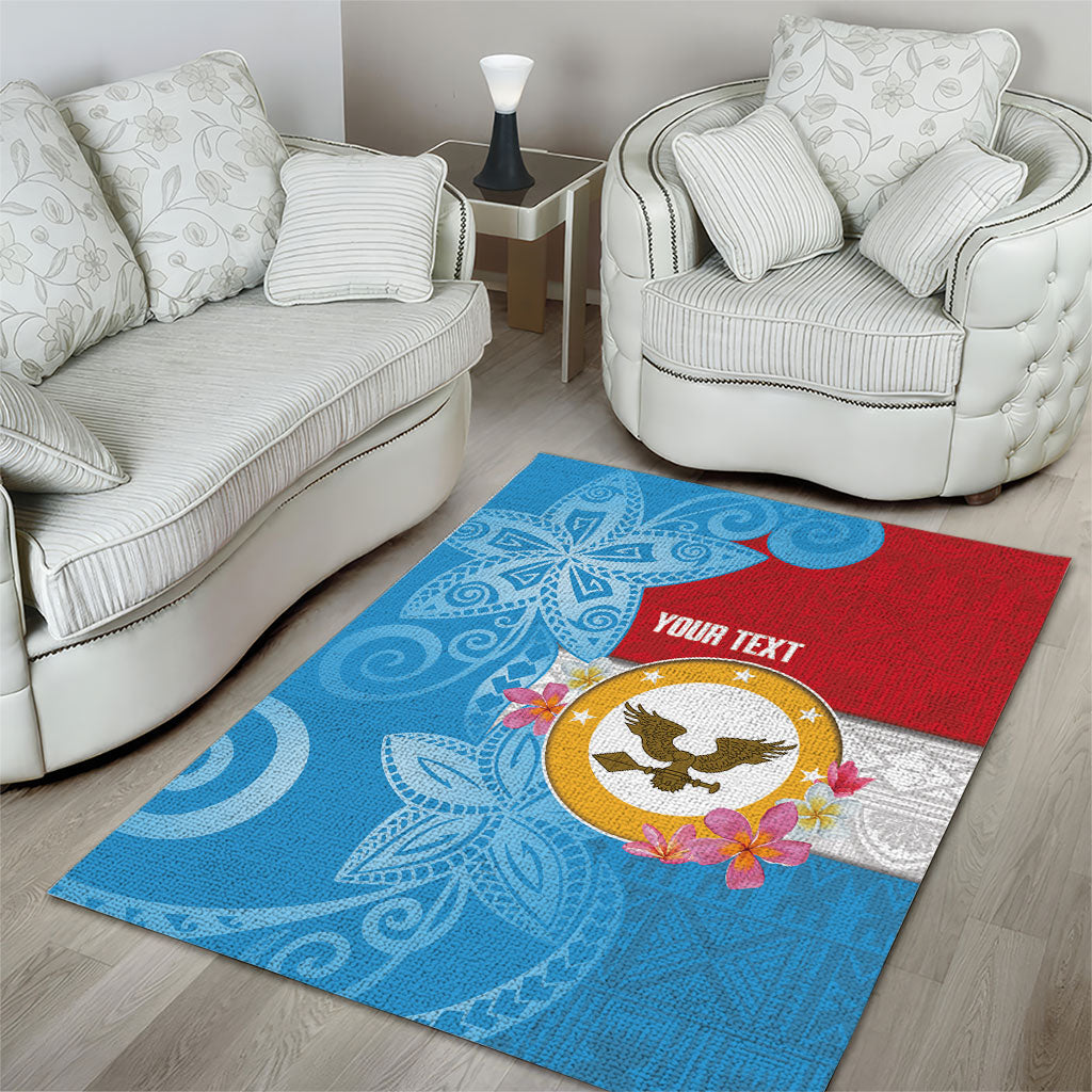 Personalised Malaita Province Day Area Rug Solomon Islands Maramapaina Flag Color LT14 - Polynesian Pride