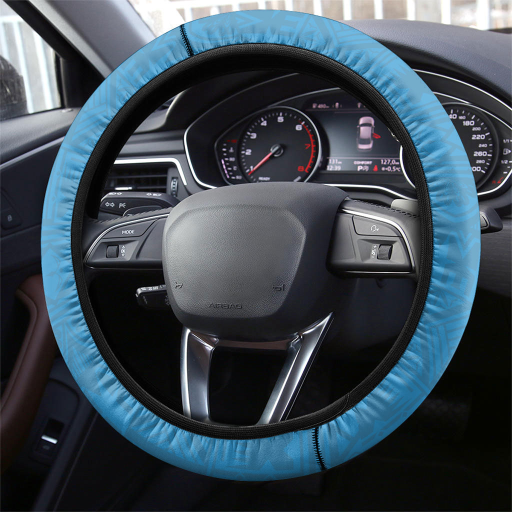 Malaita Province Day Steering Wheel Cover Solomon Islands Maramapaina Flag Color LT14 - Polynesian Pride