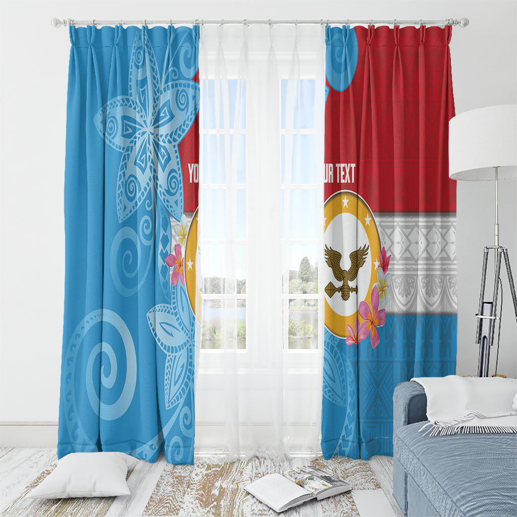 Personalised Malaita Province Day Window Curtain Solomon Islands Maramapaina Flag Color LT14 - Polynesian Pride