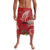 Personalized Mele Kalikimaka Hawaii Lavalava I'iwi Bird With Ohia Lehua - Red Color