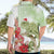 Pastel Green Hawaii Chameleon Christmas Hawaiian Shirt Mele Kalikimaka Kakau - Watercolor