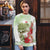 Pastel Green Hawaii Chameleon Christmas Ugly Christmas Sweater Mele Kalikimaka Kakau - Watercolor