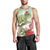 Pastel Green Hawaii Chameleon Christmas Men Tank Top Mele Kalikimaka Kakau - Watercolor