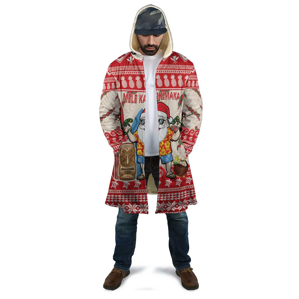 Hawaii Christmas Six Seven Cloak Mele Kalikimaka Funny Santa 67 Gen Alpha Slang - Polynesian Pride