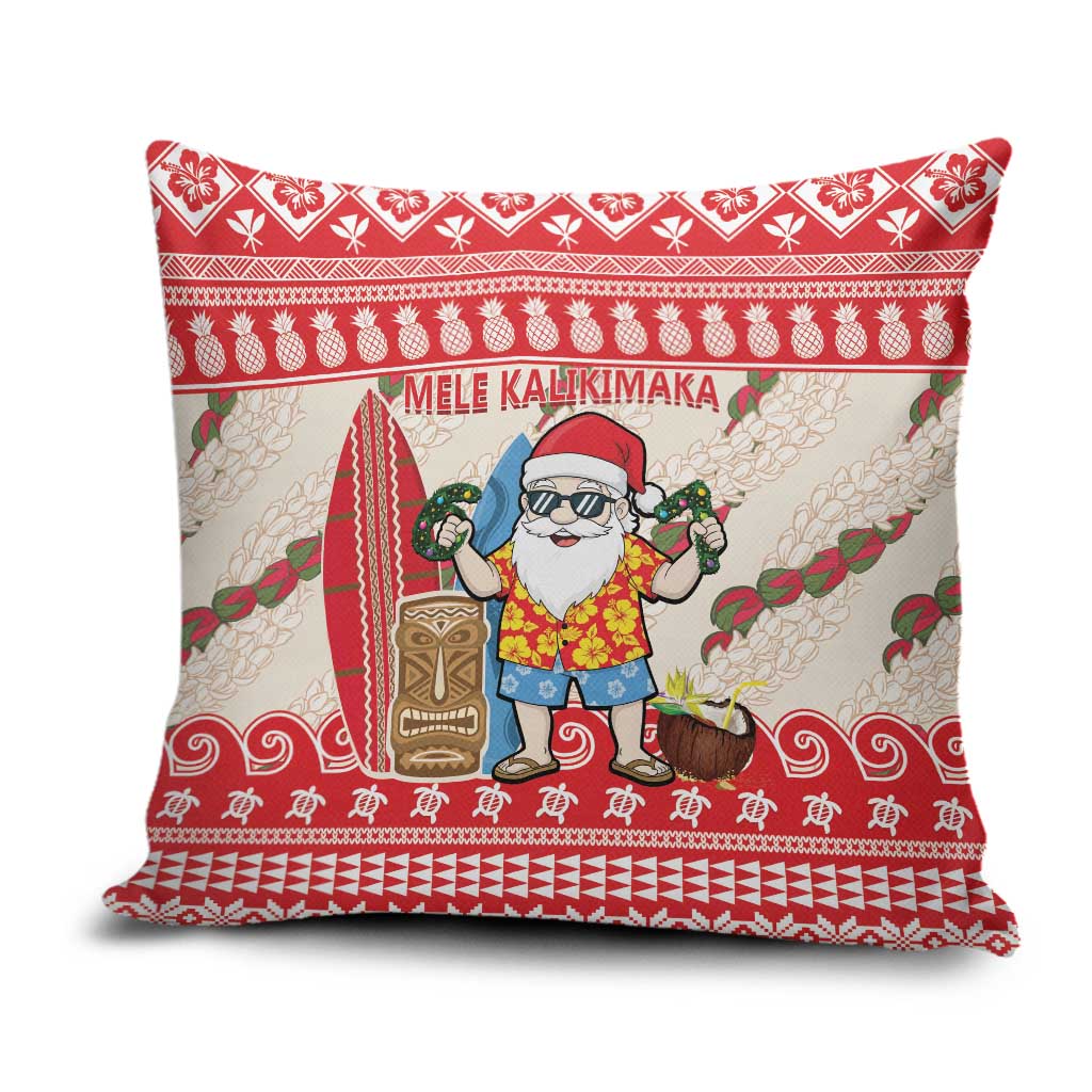 Hawaii Christmas Six Seven Pillow Cover Mele Kalikimaka Funny Santa 67 Gen Alpha Slang - Polynesian Pride