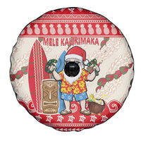Hawaii Christmas Six Seven Spare Tire Cover Mele Kalikimaka Funny Santa 67 Gen Alpha Slang - Polynesian Pride