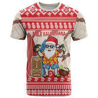 Hawaii Christmas Six Seven T Shirt Mele Kalikimaka Funny Santa 67 Gen Alpha Slang - Polynesian Pride