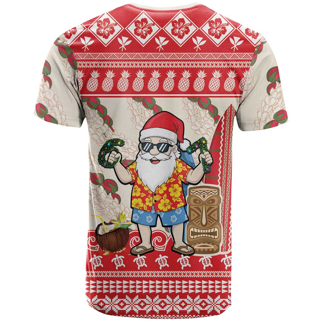 Hawaii Christmas Six Seven T Shirt Mele Kalikimaka Funny Santa 67 Gen Alpha Slang - Polynesian Pride