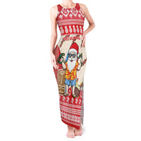 Hawaii Christmas Six Seven Tank Maxi Dress Mele Kalikimaka Funny Santa 67 Gen Alpha Slang - Polynesian Pride