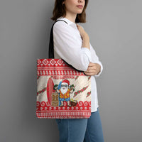 Hawaii Christmas Six Seven Tote Bag Mele Kalikimaka Funny Santa 67 Gen Alpha Slang - Polynesian Pride