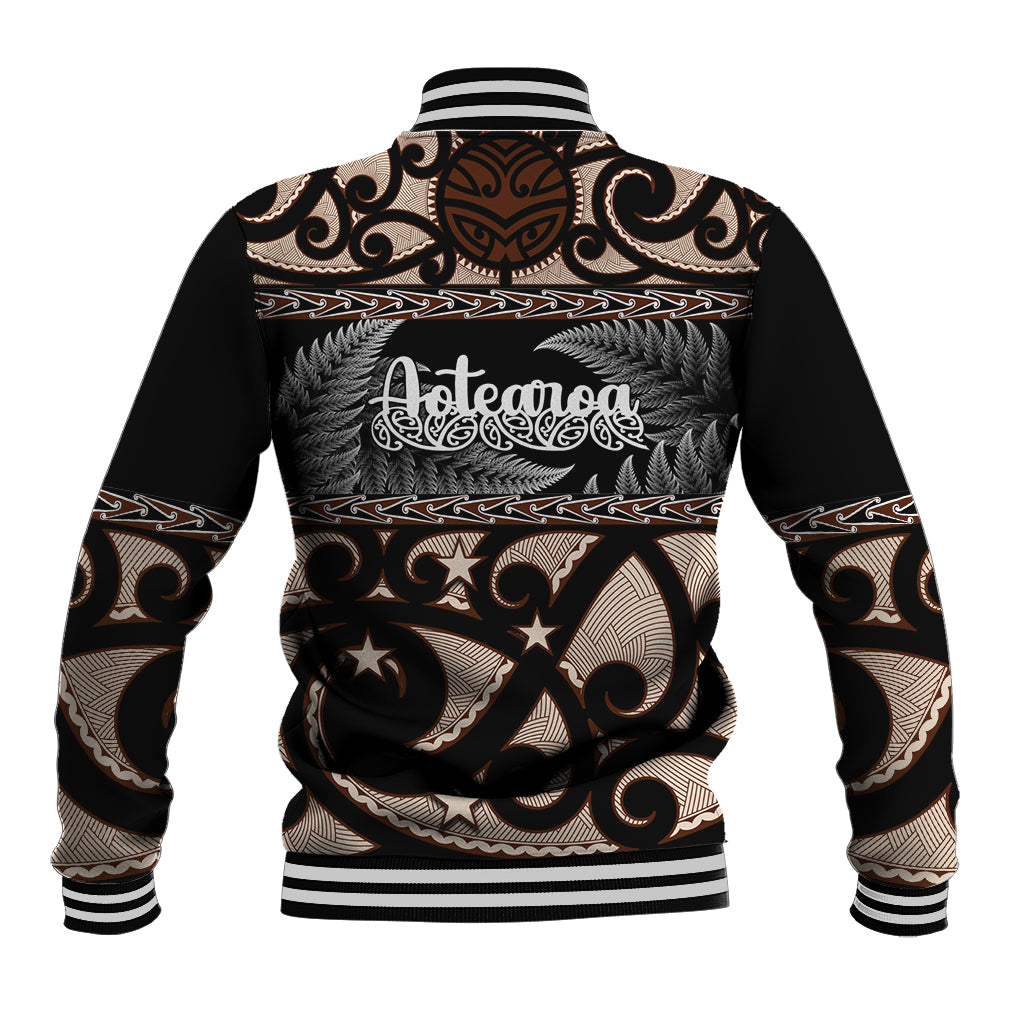 Kia Ora New Zealand Baseball Jacket Aotearoa Proud Maori With Silver Fern LT14 - Polynesian Pride