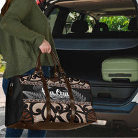 Kia Ora New Zealand Travel Bag Aotearoa Proud Maori Silver Fern - Polynesian Pride