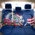 Guam Martin Luther King Jr Day Back Car Seat Cover I Have A Dream Guahan Seal With Bougainvillea LT14