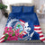 Guam Martin Luther King Jr Day Bedding Set I Have A Dream Guahan Seal With Bougainvillea LT14 - Polynesian Pride