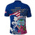 Guam Martin Luther King Jr Day Polo Shirt I Have A Dream Guahan Seal With Bougainvillea LT14 - Polynesian Pride