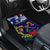 Australia And New Zealand ANZAC Day Car Mats Lest We Forget Silver Fern With Golden Wattle LT14 - Polynesian Pride