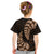 Brown New Zealand Paisley Silver Fern Kid T Shirt Aotearoa Maori LT14 - Polynesian Pride