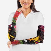 Hawaii Iwa Bird Arm Sleeves Great Frigatebird Kanaka Tropical Hippie Style - Polynesian Pride