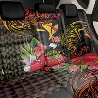 Hawaii Iwa Bird Back Car Seat Cover Great Frigatebird Kanaka Tropical Hippie Style - Polynesian Pride
