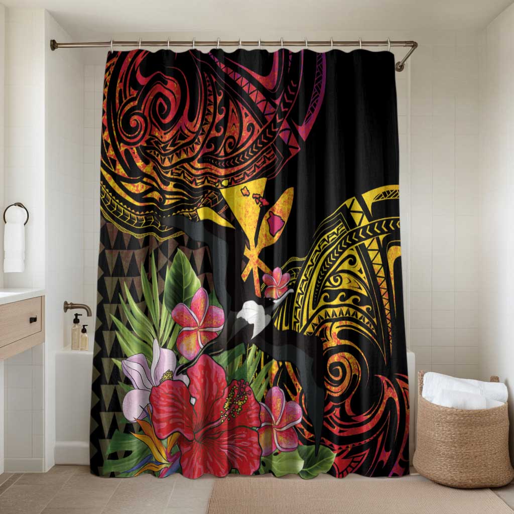 Hawaii Iwa Bird Bathroom Set Great Frigatebird Kanaka Tropical Hippie Style - Polynesian Pride
