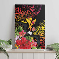 Hawaii Iwa Bird Canvas Wall Art Great Frigatebird Kanaka Tropical Hippie Style - Polynesian Pride