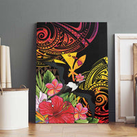 Hawaii Iwa Bird Canvas Wall Art Great Frigatebird Kanaka Tropical Hippie Style - Polynesian Pride