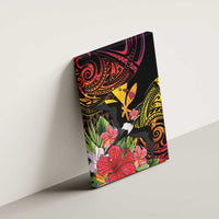 Hawaii Iwa Bird Canvas Wall Art Great Frigatebird Kanaka Tropical Hippie Style - Polynesian Pride