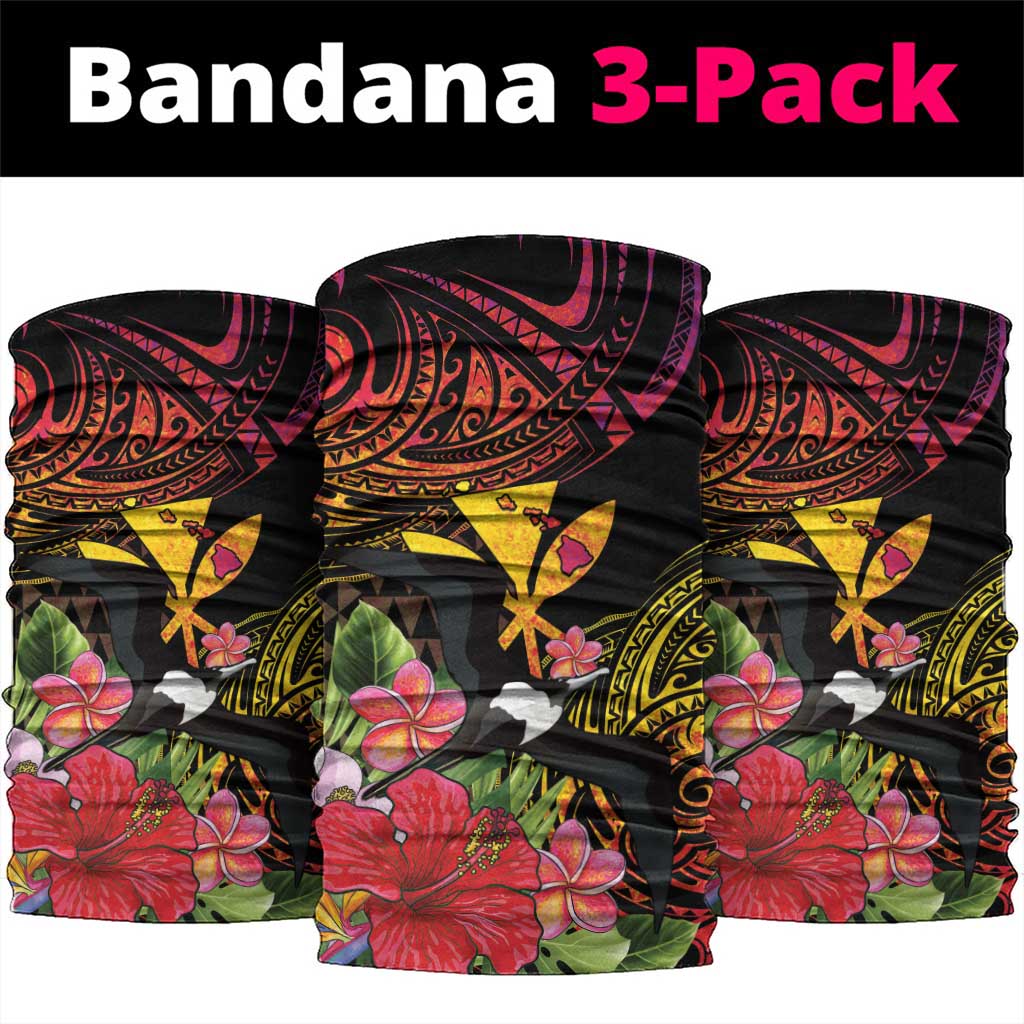 Hawaii Iwa Bird Neck Gaiter Great Frigatebird Kanaka Tropical Hippie Style - Polynesian Pride
