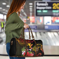 Hawaii Iwa Bird Travel Bag Great Frigatebird Kanaka Tropical Hippie Style - Polynesian Pride