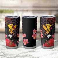 Hawaii Iwa Bird Tumbler Cup Great Frigatebird Kanaka Tropical Hippie Style - Polynesian Pride