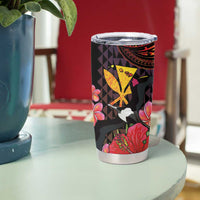 Hawaii Iwa Bird Tumbler Cup Great Frigatebird Kanaka Tropical Hippie Style - Polynesian Pride