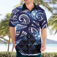 Matariki New Zealand Hawaiian Shirt NZ Niho Taniwha Maori New Year Blue Galaxy LT14 - Polynesian Pride