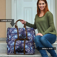 Matariki New Zealand Travel Bag NZ Niho Taniwha Maori New Year Blue Galaxy LT14 - Polynesian Pride