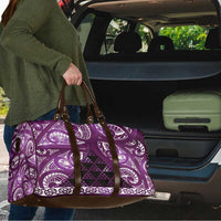 Matariki New Zealand Travel Bag NZ Niho Taniwha Maori New Year Purple Galaxy LT14 - Polynesian Pride