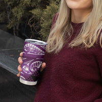 Matariki New Zealand Tumbler Cup NZ Niho Taniwha Maori New Year Purple Galaxy LT14 - Polynesian Pride