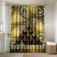 Matariki New Zealand Bathroom Set NZ Niho Taniwha Maori New Year Yellow Galaxy