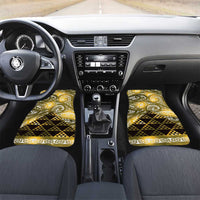 Matariki New Zealand Car Mats NZ Niho Taniwha Maori New Year Yellow Galaxy
