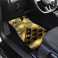 Matariki New Zealand Car Mats NZ Niho Taniwha Maori New Year Yellow Galaxy