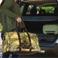 Matariki New Zealand Travel Bag NZ Niho Taniwha Maori New Year Yellow Galaxy LT14 - Polynesian Pride